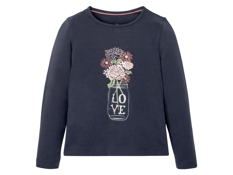 T-shirts voor meisjes, set van 2, katoen en polyester