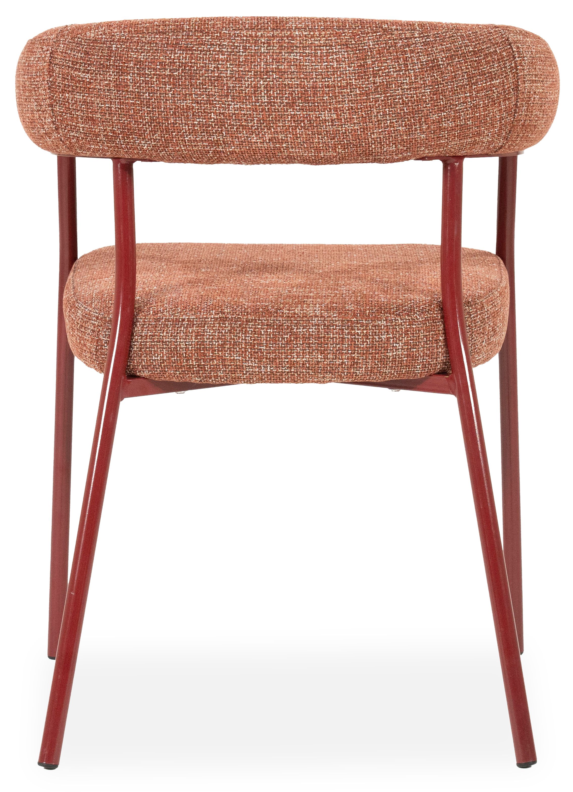 Eetkamerstoel 250029 burgundy Yovi B55 x D57 x H77 cm