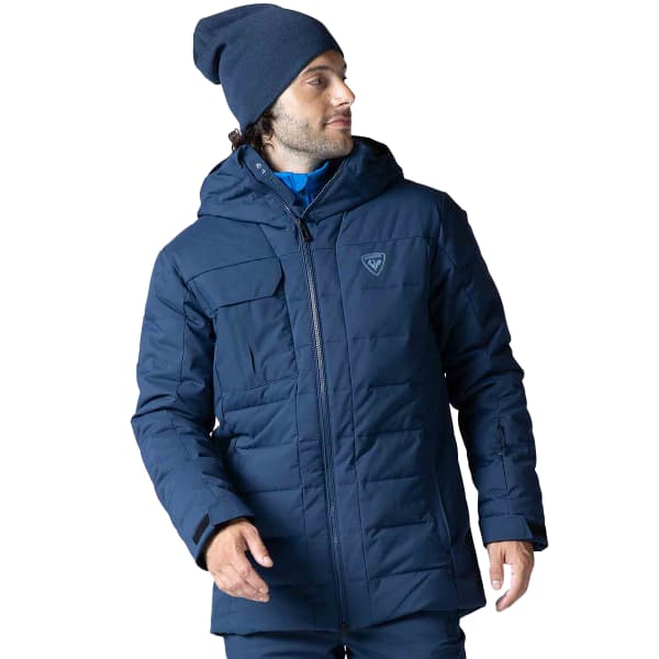 Veste de ski ROSSIGNOL PUFFY PARKA DARK NAVY