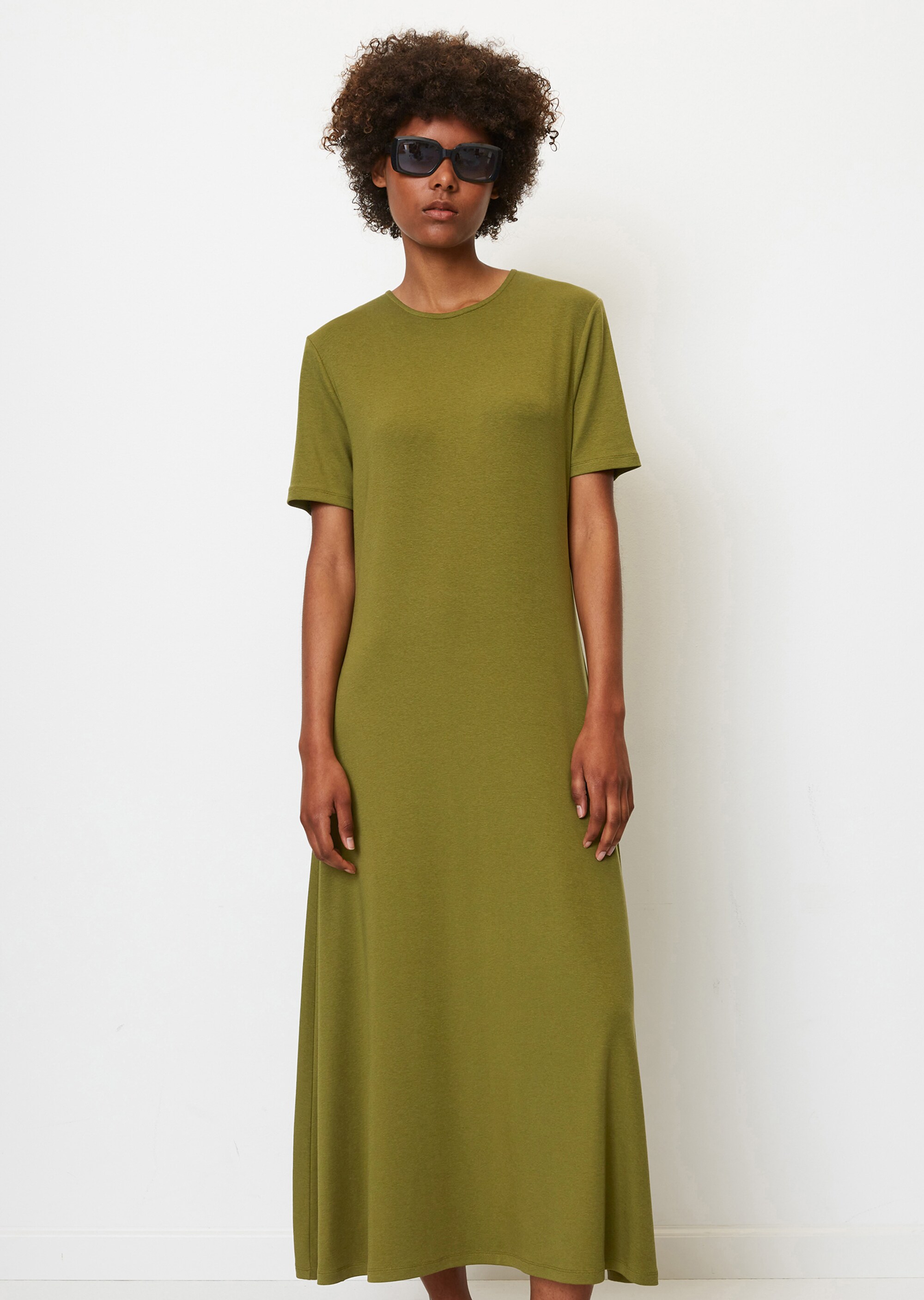 Langes Jersey-Kleidaus Tencel™ Lyocell
