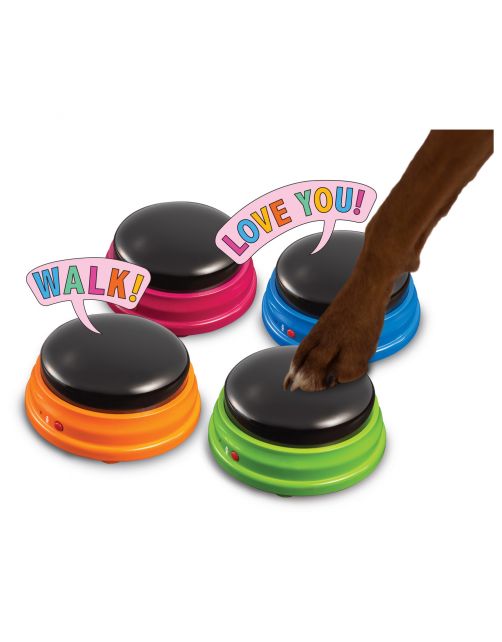 Hunger For Words Talking Pet Starter Set - Hondenspeelgoed - Multi-Color Zwart
