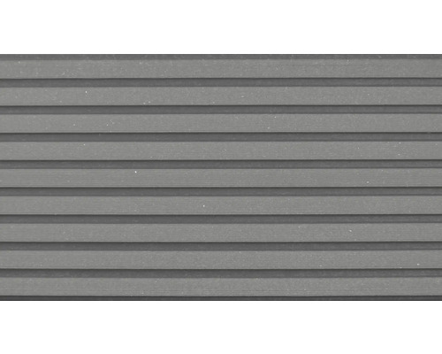 Konsta WPC terrasplank Masivo massief profiel geborsteld 26x145 mm (verkoop per meter van 1,00 m tot max. 6,00 m) grijsbruin