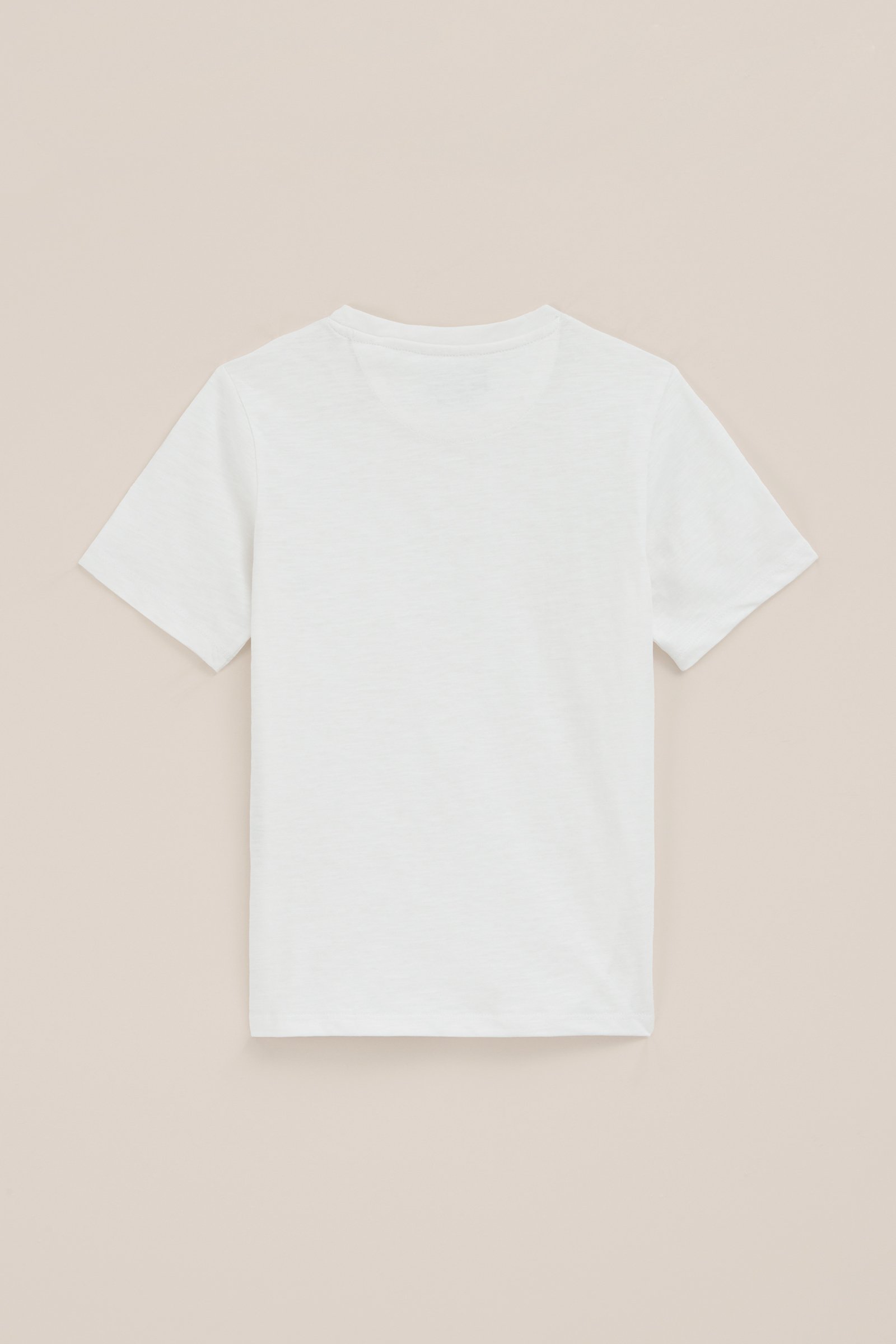 Jongens T-shirt met borstzak WE Fashion Wit