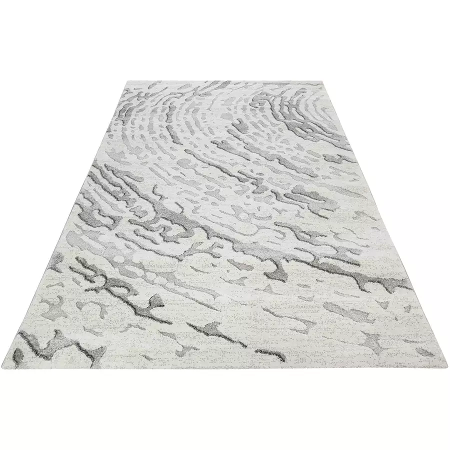 Wecon home Kurzflorteppich Forest grau