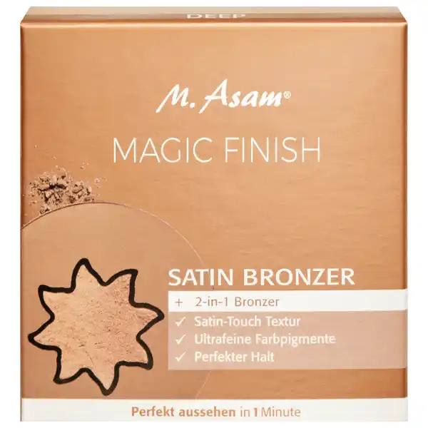 MAGIC FINISH Satin Bronzer - deep (amber /  walnut)