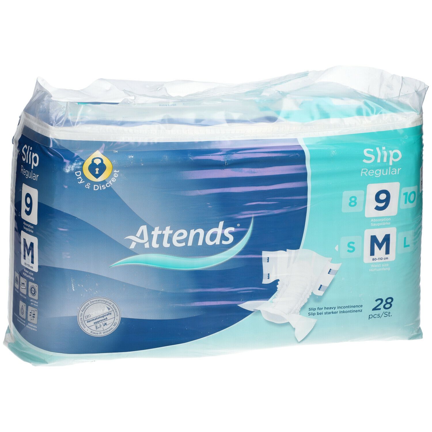Attends® Slip Regular 9 M