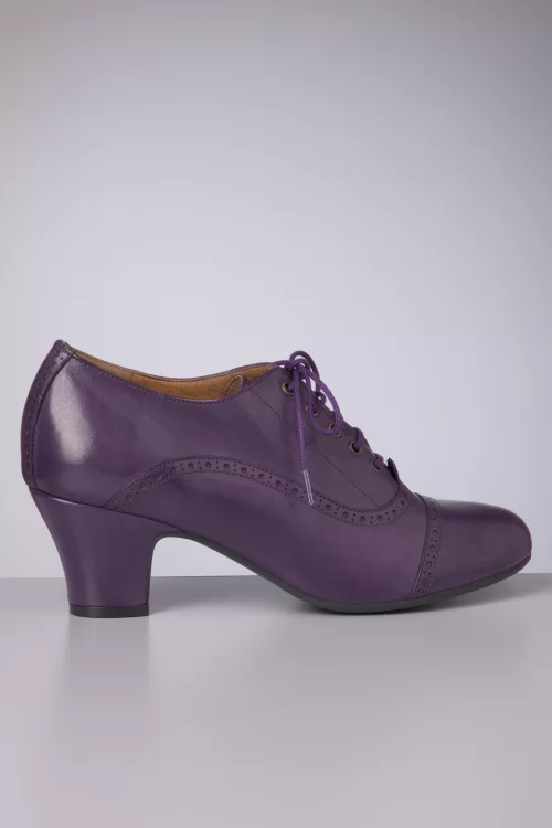 Miz Mooz Fly shoe booties in paars