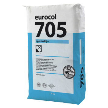 Eurocol 705 speciaal poedertegellijm grijs 25 kg