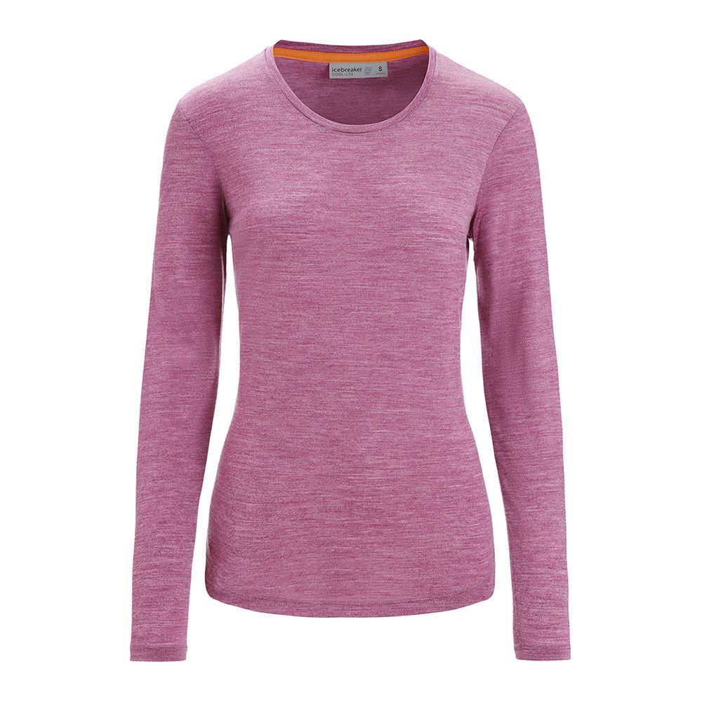 Icebreaker SPHERE II - Tee-shirt Femme go berry hthr