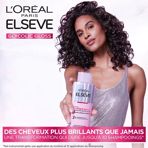 Shampoo L'Oréal Paris Elseve Glycolic Gloss sem sulfatos 200ml