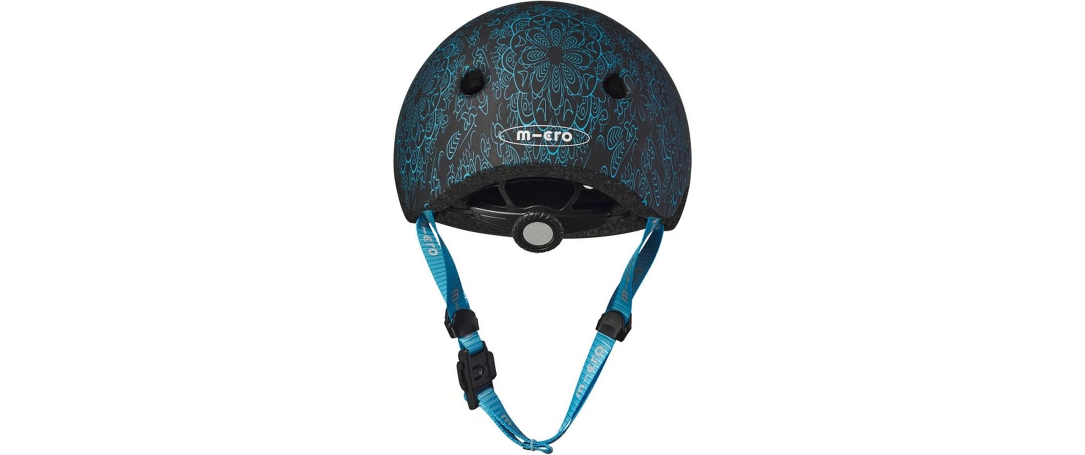 Helm Mandala Blau, MScooter und Fahrradhelm für Kinder