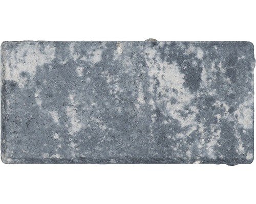 Rechthoekige straatsteen, grijs-antraciet melange, 20 cm x 10 cm x 6 cm
