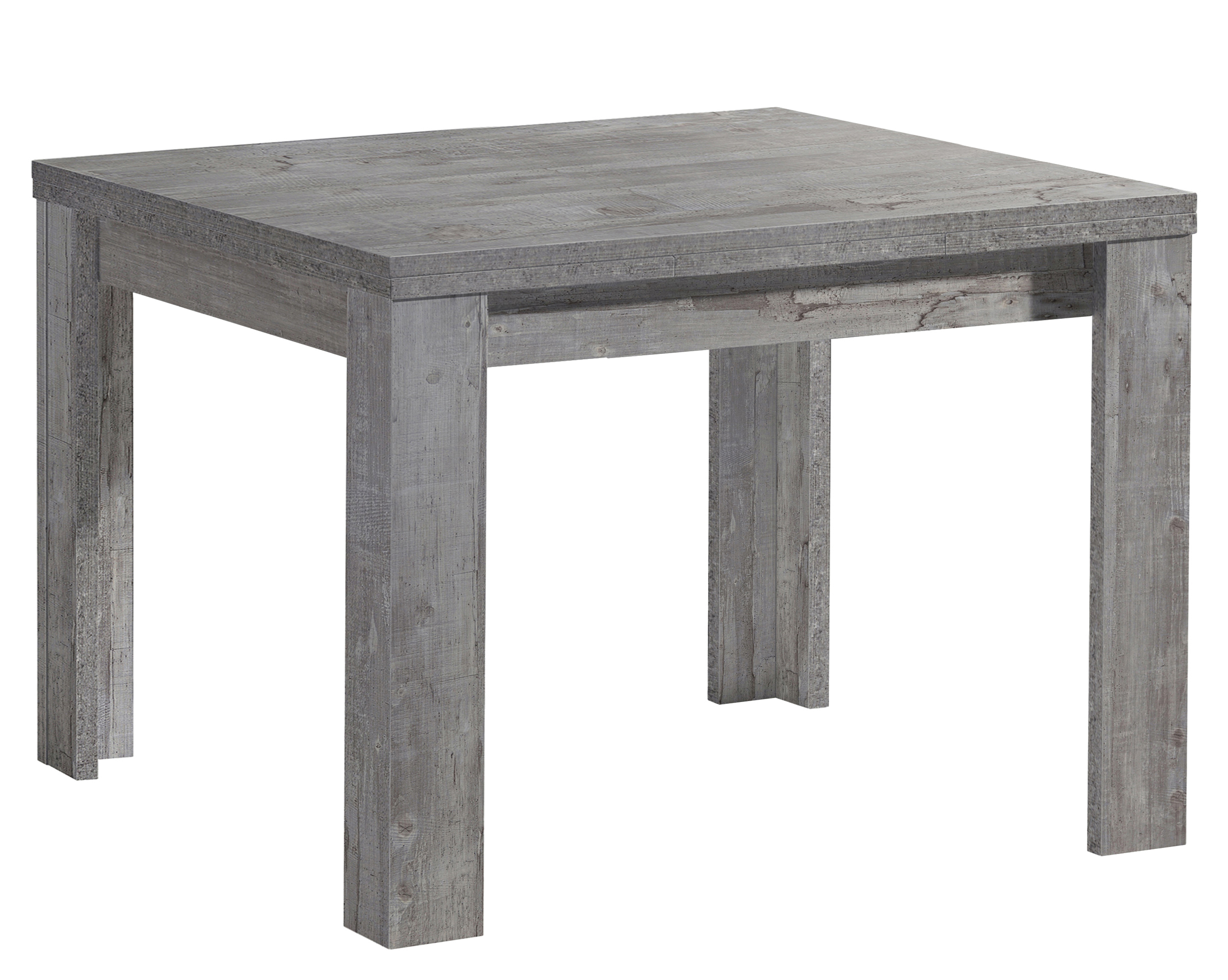Esstisch - Betonoptik - ausziehbar - 80 cm