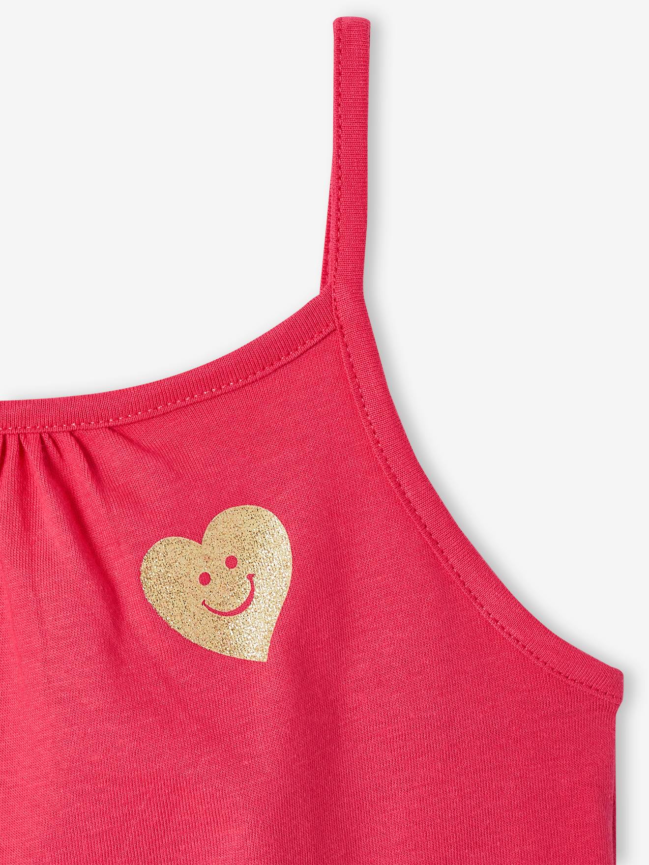 Pacote com 3 regatas finas para meninas