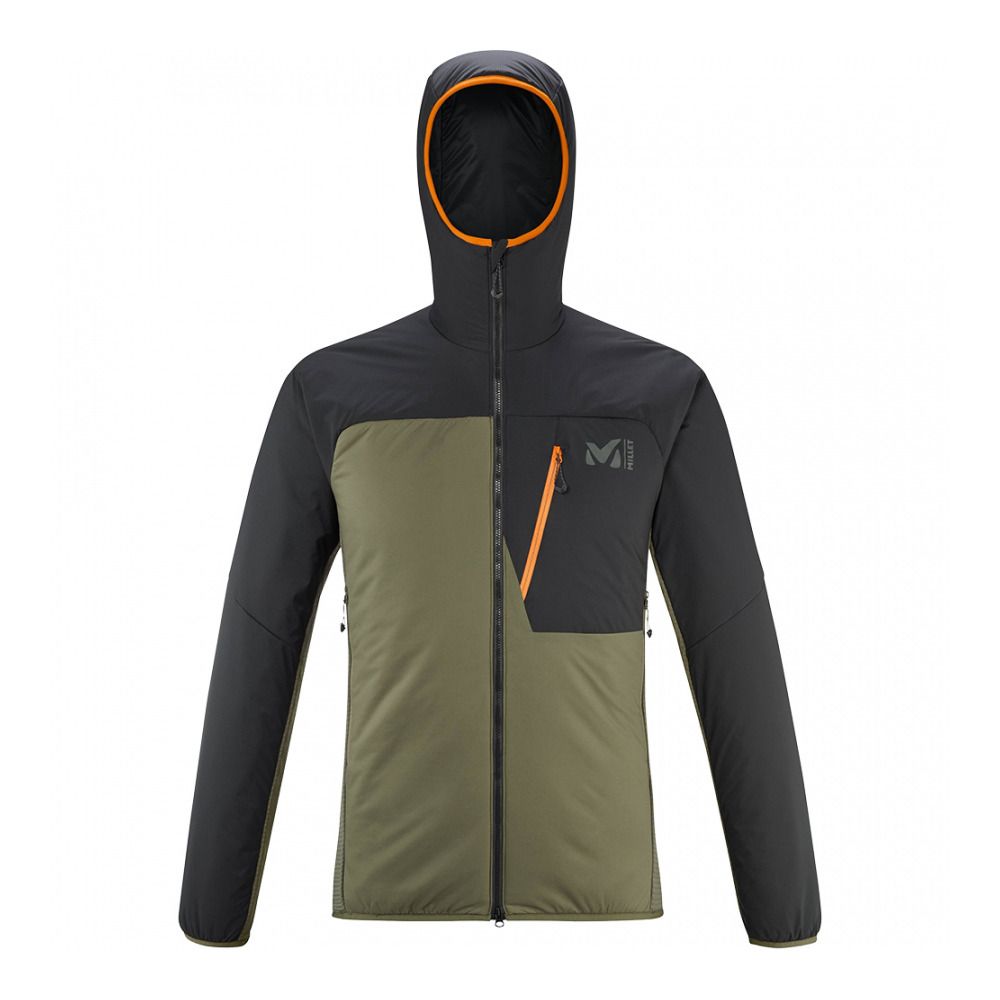 Millet MAGMA HYBRI - Polaire Homme ivy/noir