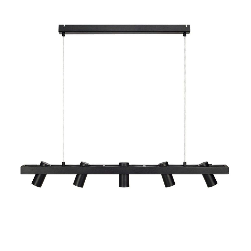 TAKLAMPE MARSKSLÖJD TORINO SVART GU10