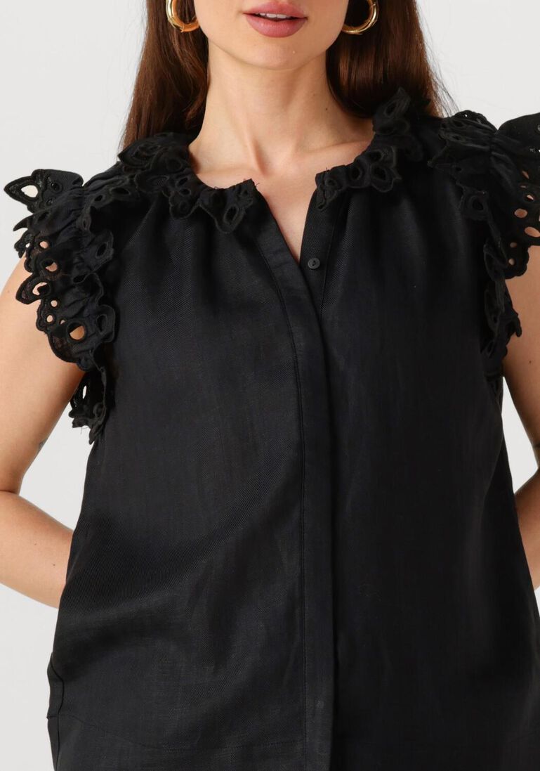 zwarte copenhagen muse blouses natuli shirt