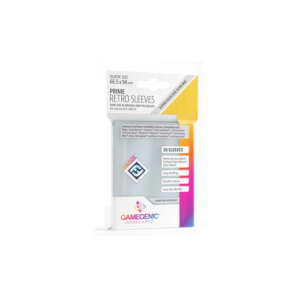 Gamegenic - Prime Retro Sleeves Standard