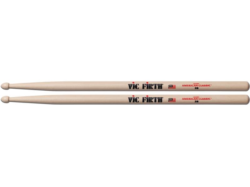 Vic Firth Drumsticks VF2B American Classic 2B – 1 Paar Drumsticks 2B 1 Paar