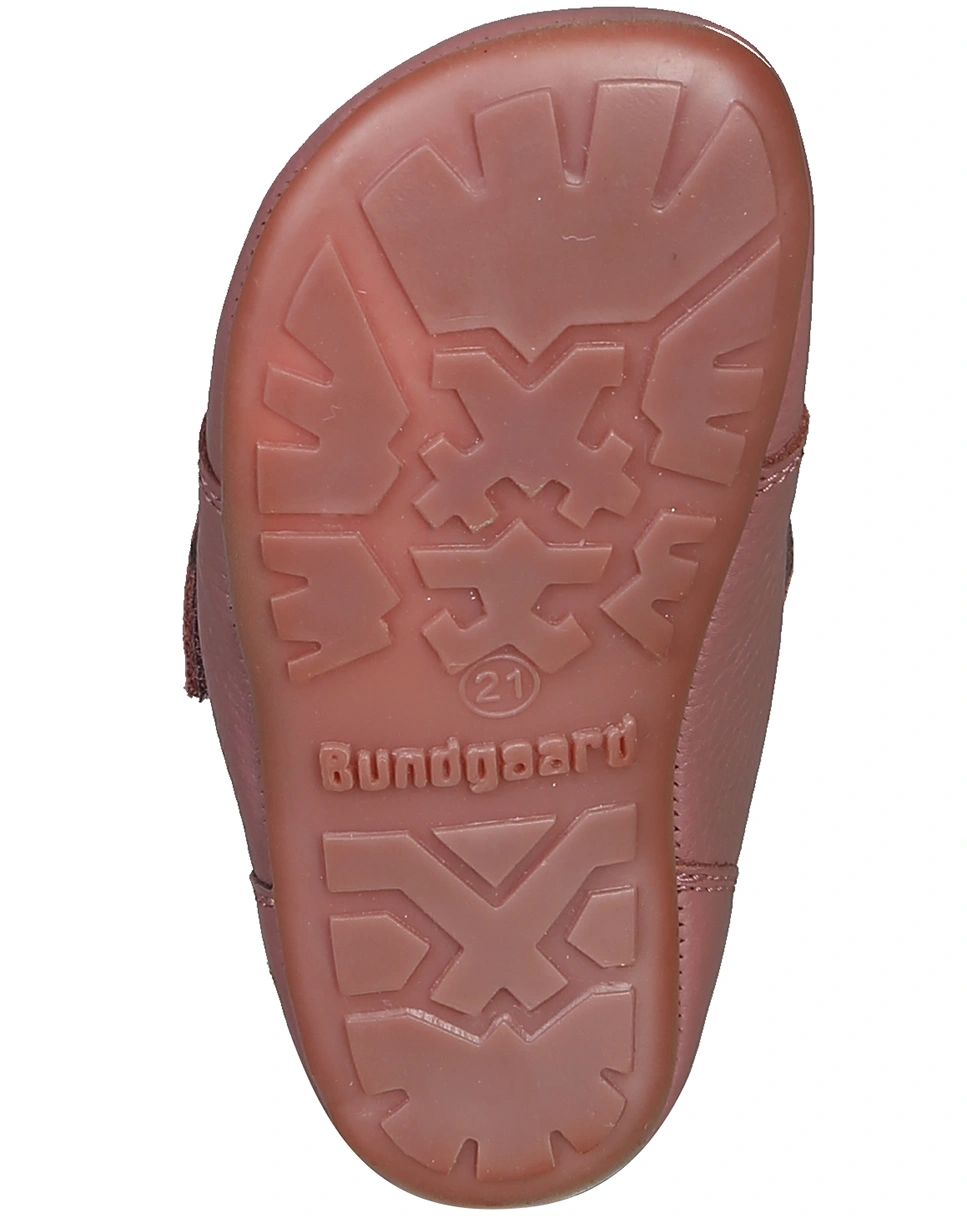 Klett-Krabbelschuhe TANNU in dark rose