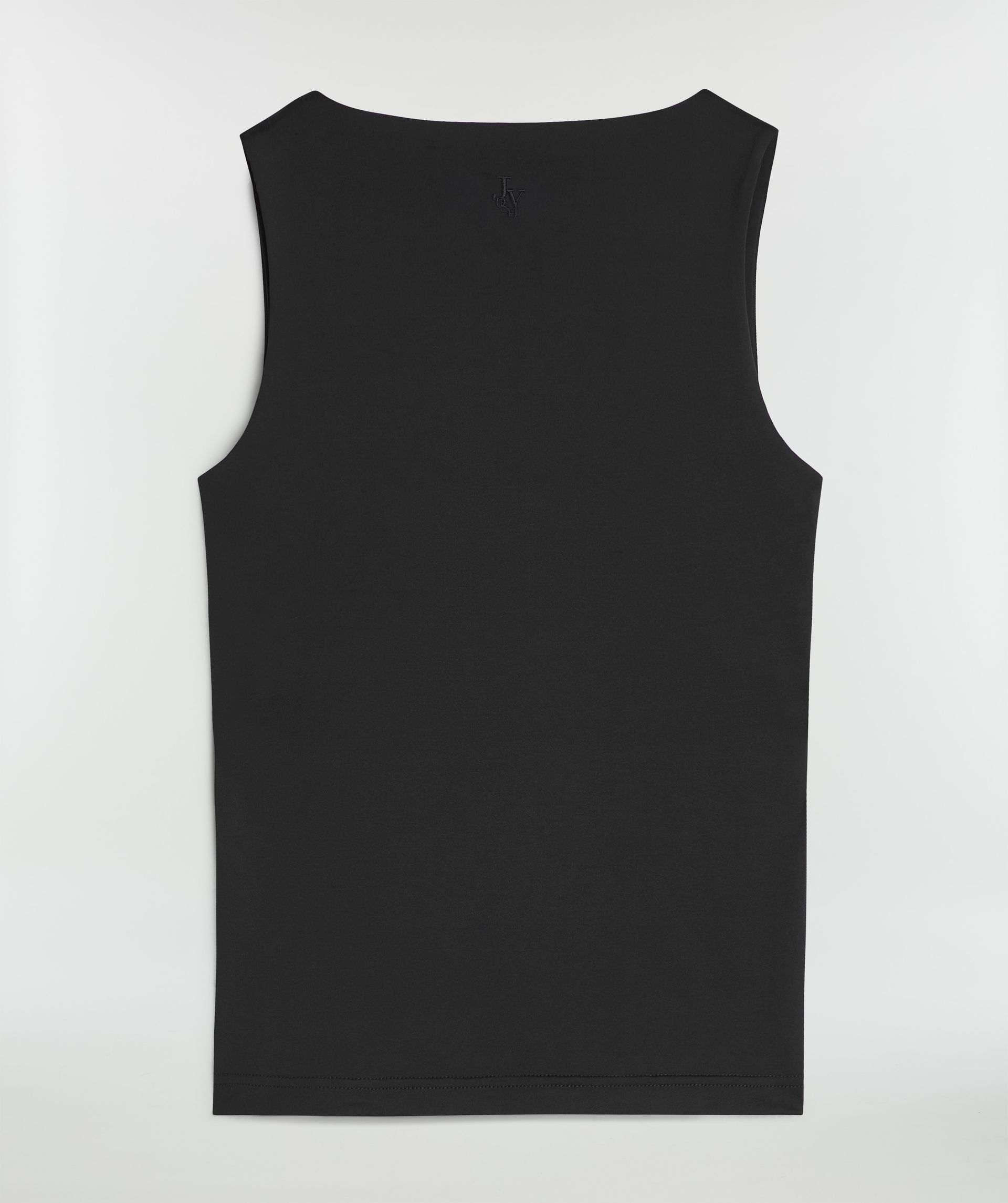 JV-LINDE slim fit top - black