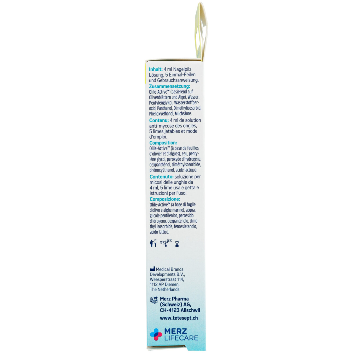 Tetesept Nagelpilz Set 2in1 Lösung