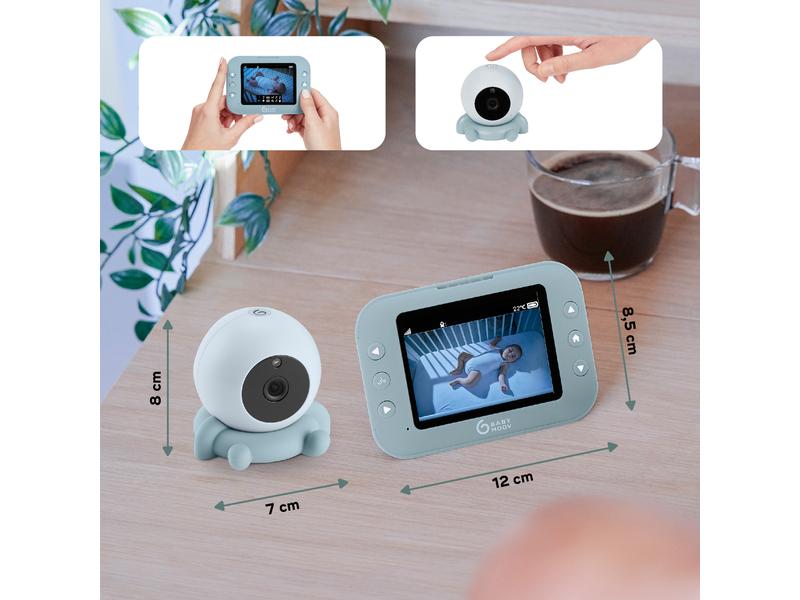 Babymoov Babyphone mit Kamera Yoo-Roll Video-Babyphone