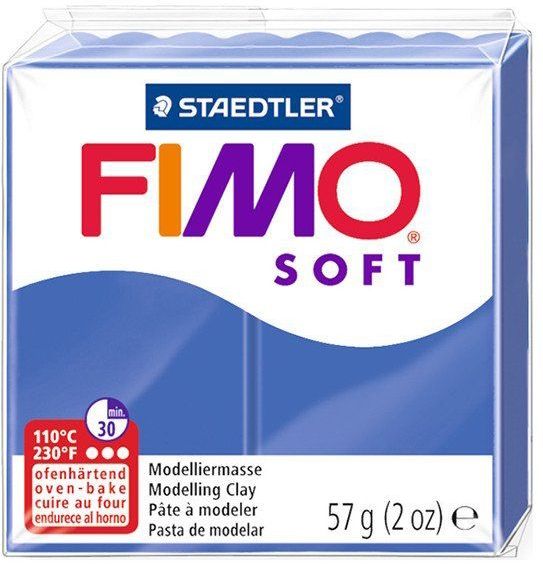 FIMO - Soft Effect - Boetseerklei - Blauw