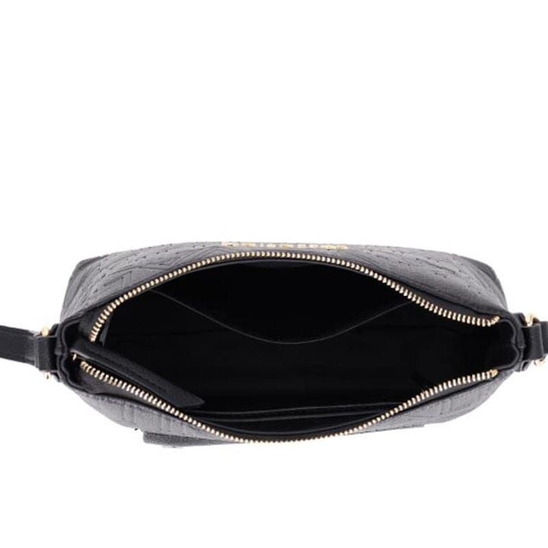Valentino Bags Pansy Crossover Bag Black