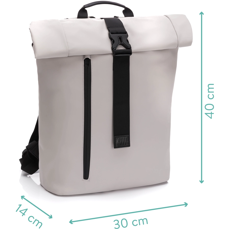 Fillikid Wickelrucksack Oslo alabaster beige