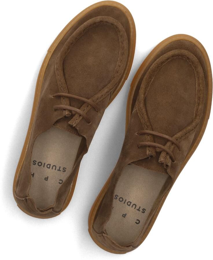 COPENHAGEN STUDIOS Veterschoenen Dames Cph172 Maat: 36 Materiaal: Suède Kleur: Bruin