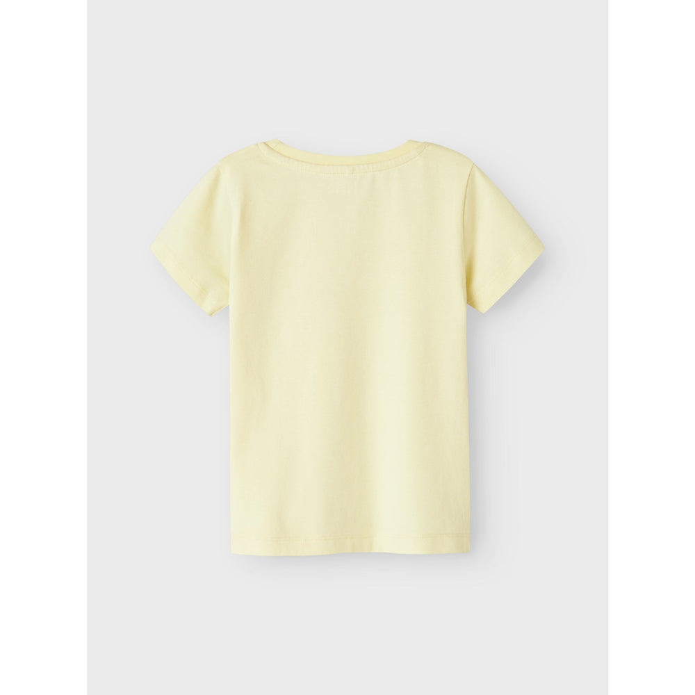 Køb Name It Pastel Yellow Vibbi T-Shirt Noos