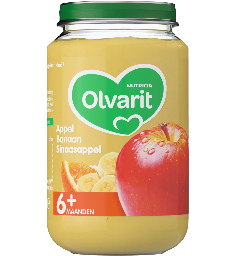 Olvarit Appel banaan sinaas 6M57 (200 gr)