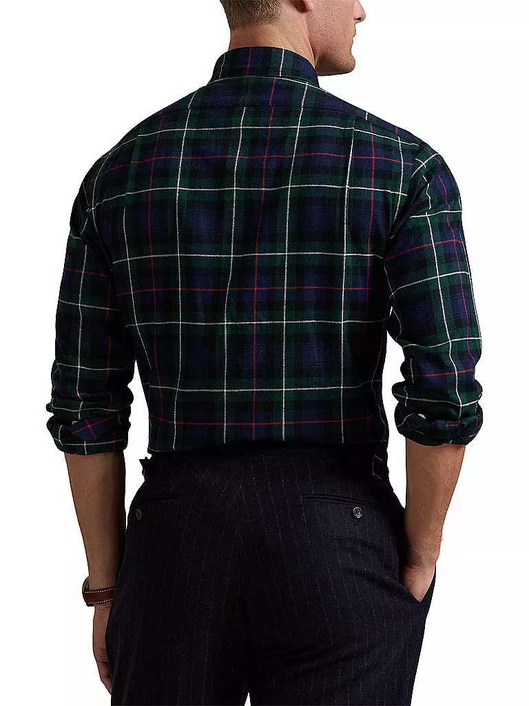 POLO RALPH LAUREN Hemd Regular Fit grün