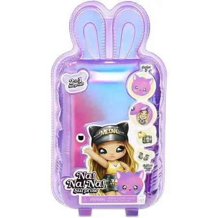 MGA Entertainment Na! Na! Na! Surprise 2-in-1 Pom Doll, Wave 1, 1 Stück, sortiert