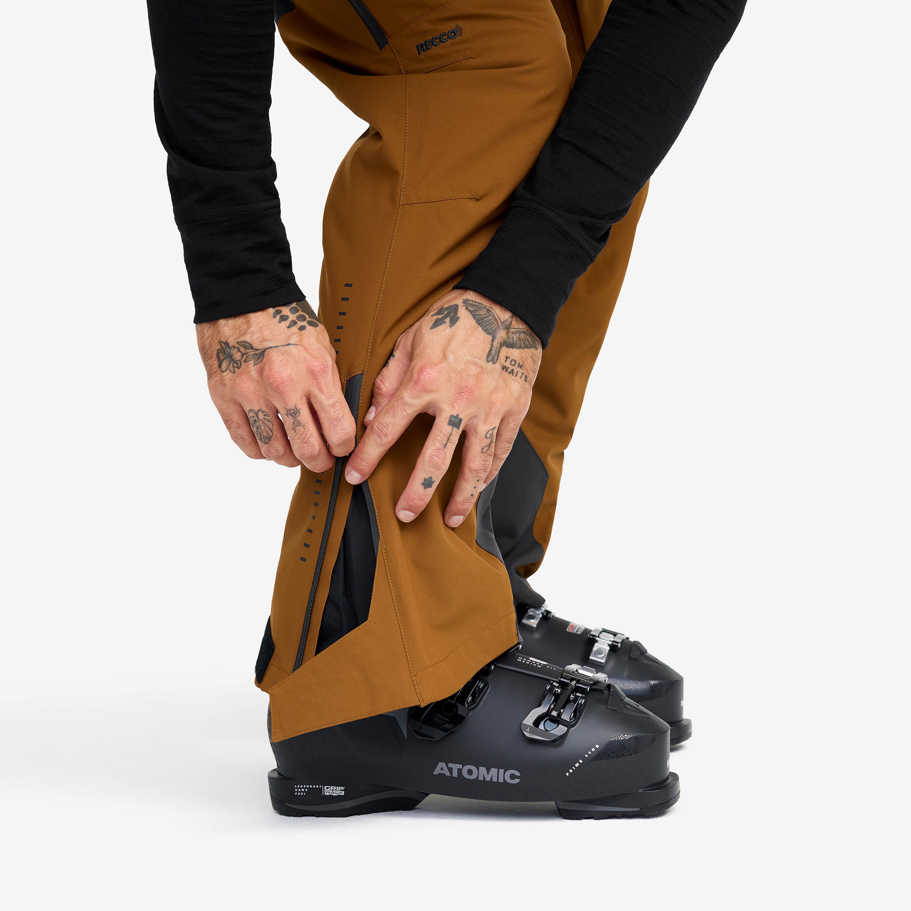 Halo 2L Insulated Ski Pants Herre Rubber