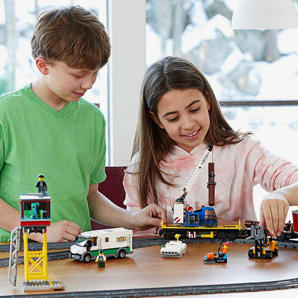 LEGO City 60198 Güterzug Spielzeug RC Elektrobatteriebetriebenes Set