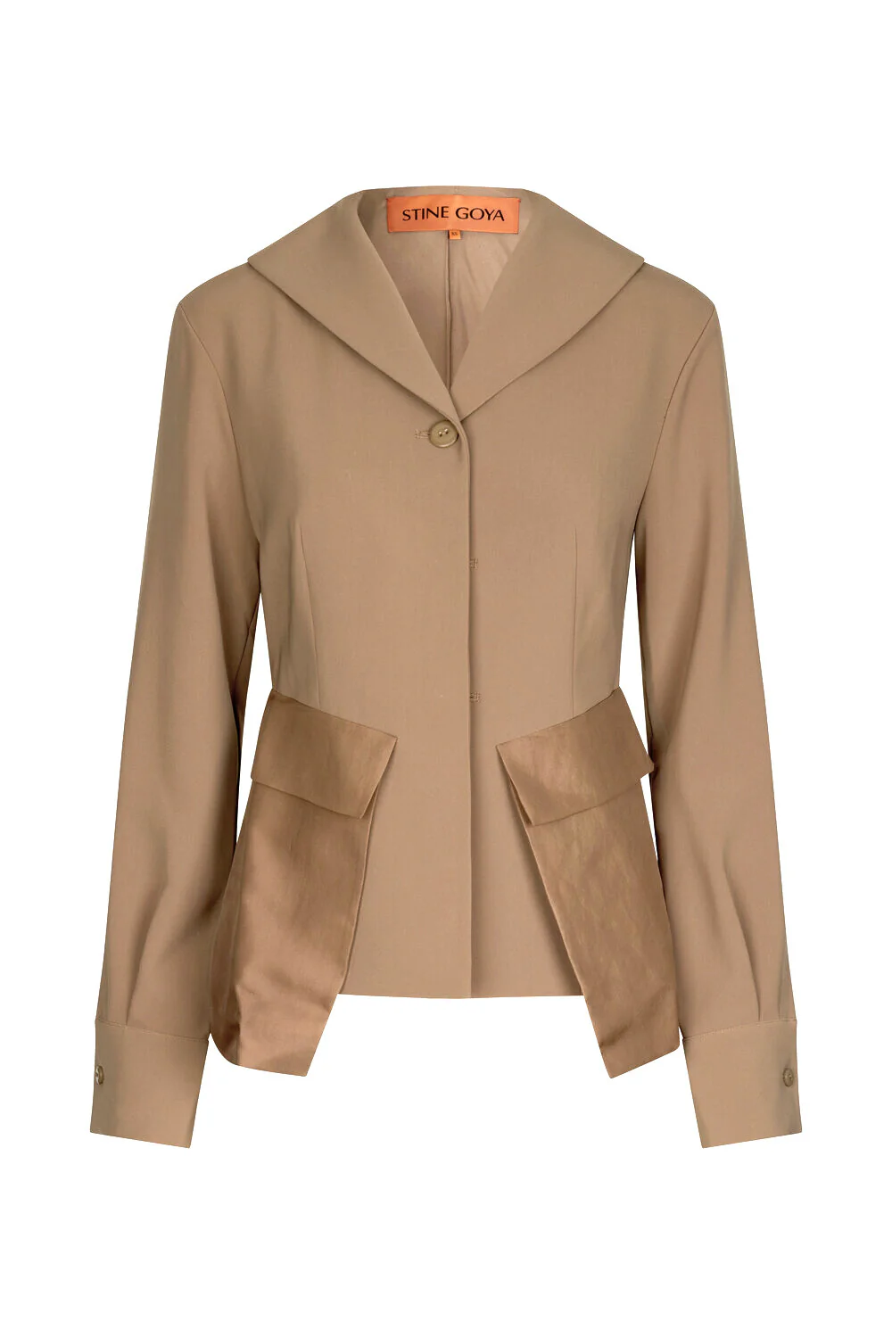 Stine Goya  Archie blazer - Coffee Brown