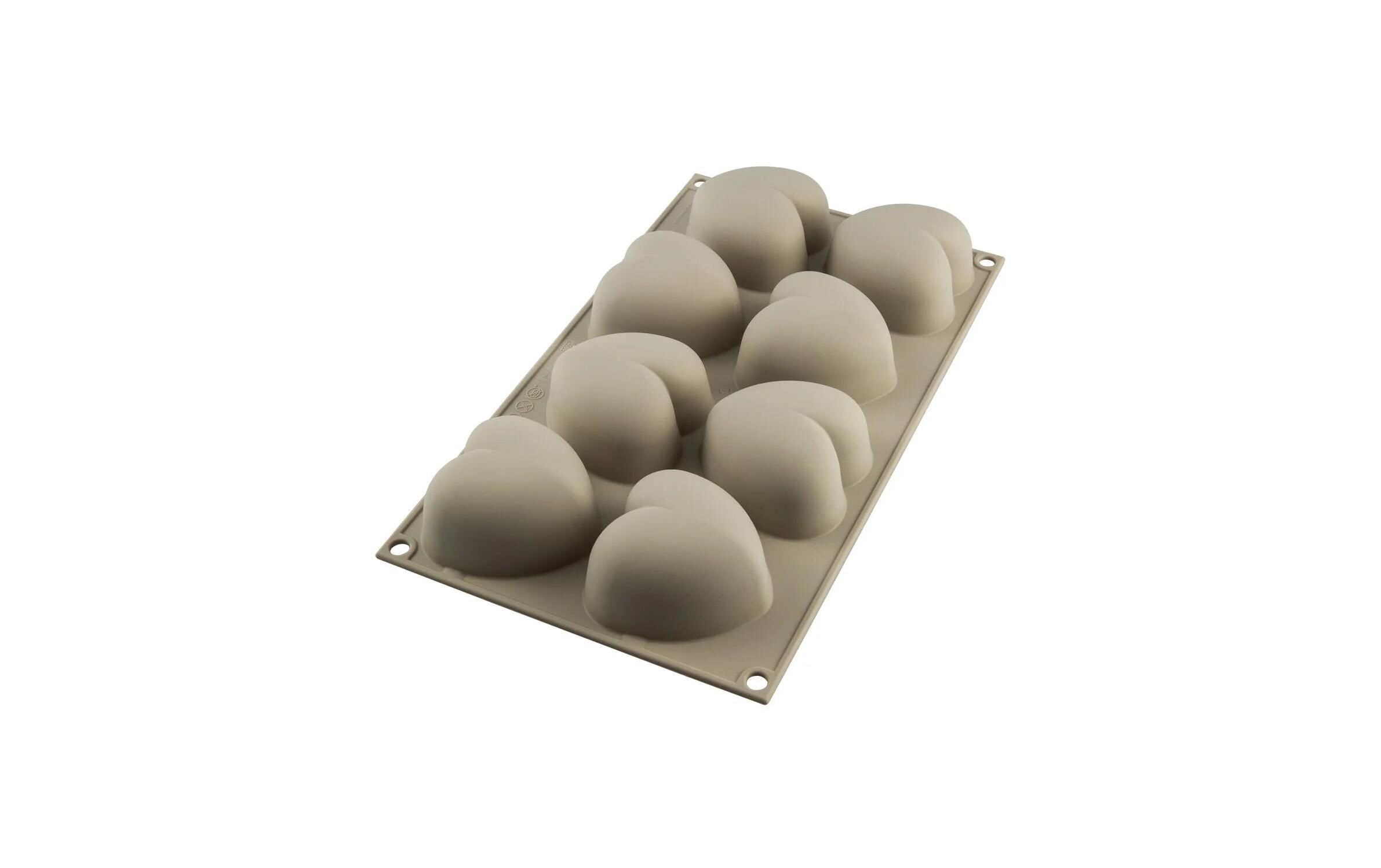Motiv-Backform Silikonbackform Herzen klein Herzchen kleinBackform für einen tollen Kuchen bzw Törtchen mit besonderer Optik.