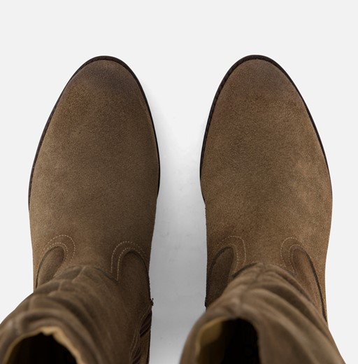 Aqa Hoge laarzen taupe Suede