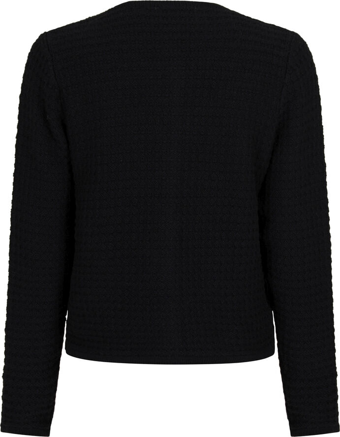 Neo Noir Limone Knit Jacket Black