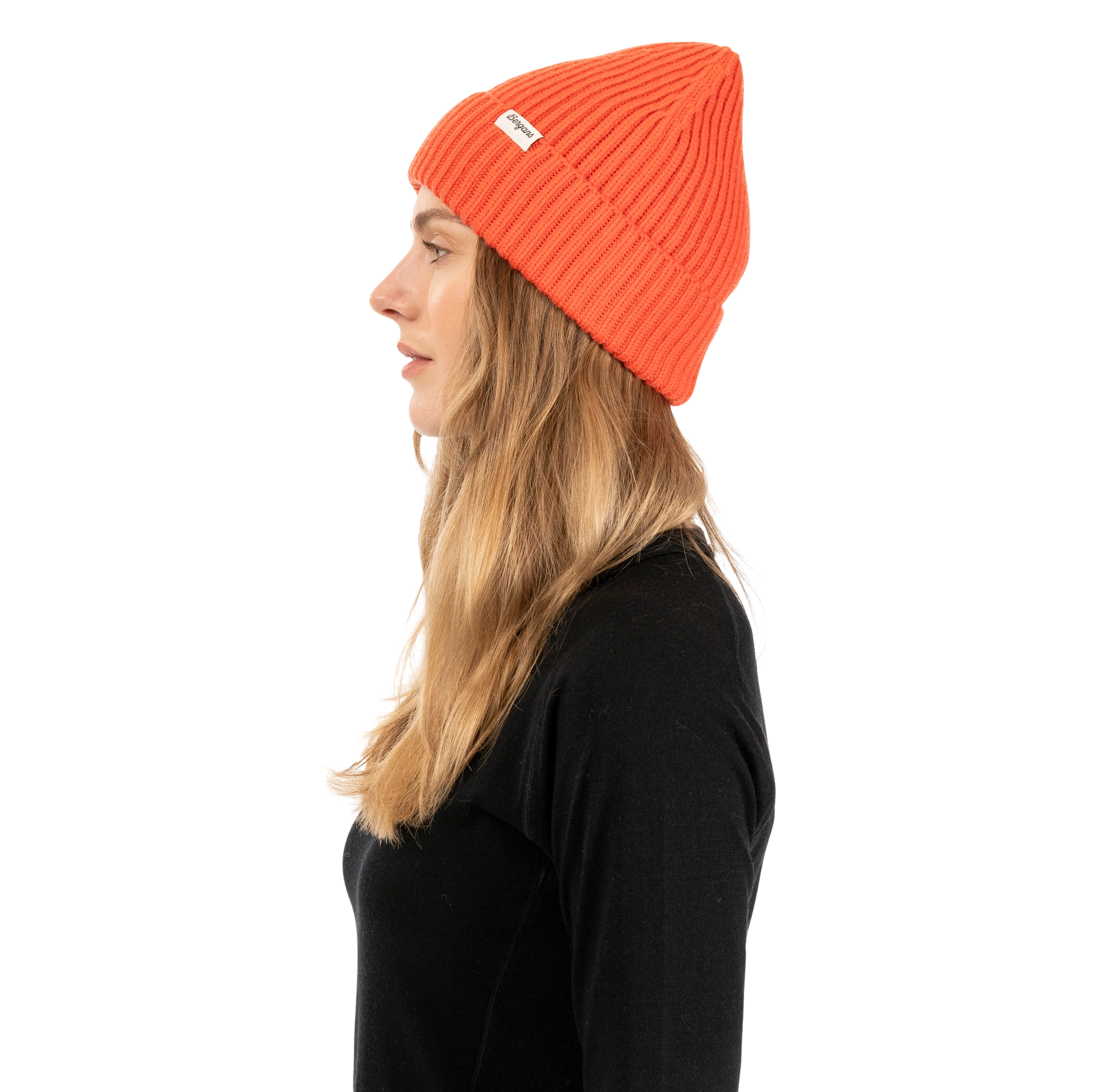 Nordmarka Merino Beanie Peachy Red