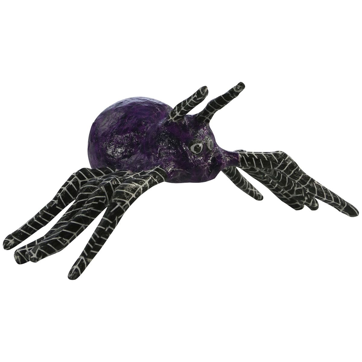 Araignée en papier mâché