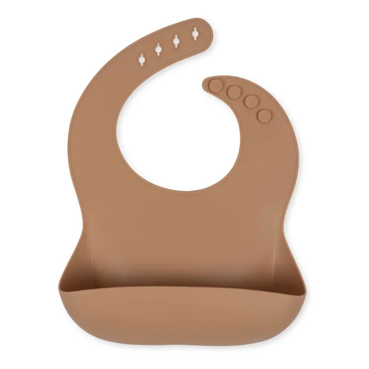 Konges Sløjd Bavoirs en silicone Bunny - Set de 2 | Vieux Rose