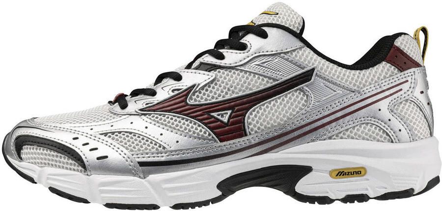 Mizuno Lichtgewicht Zilver Synthetisch Leren Sneakers