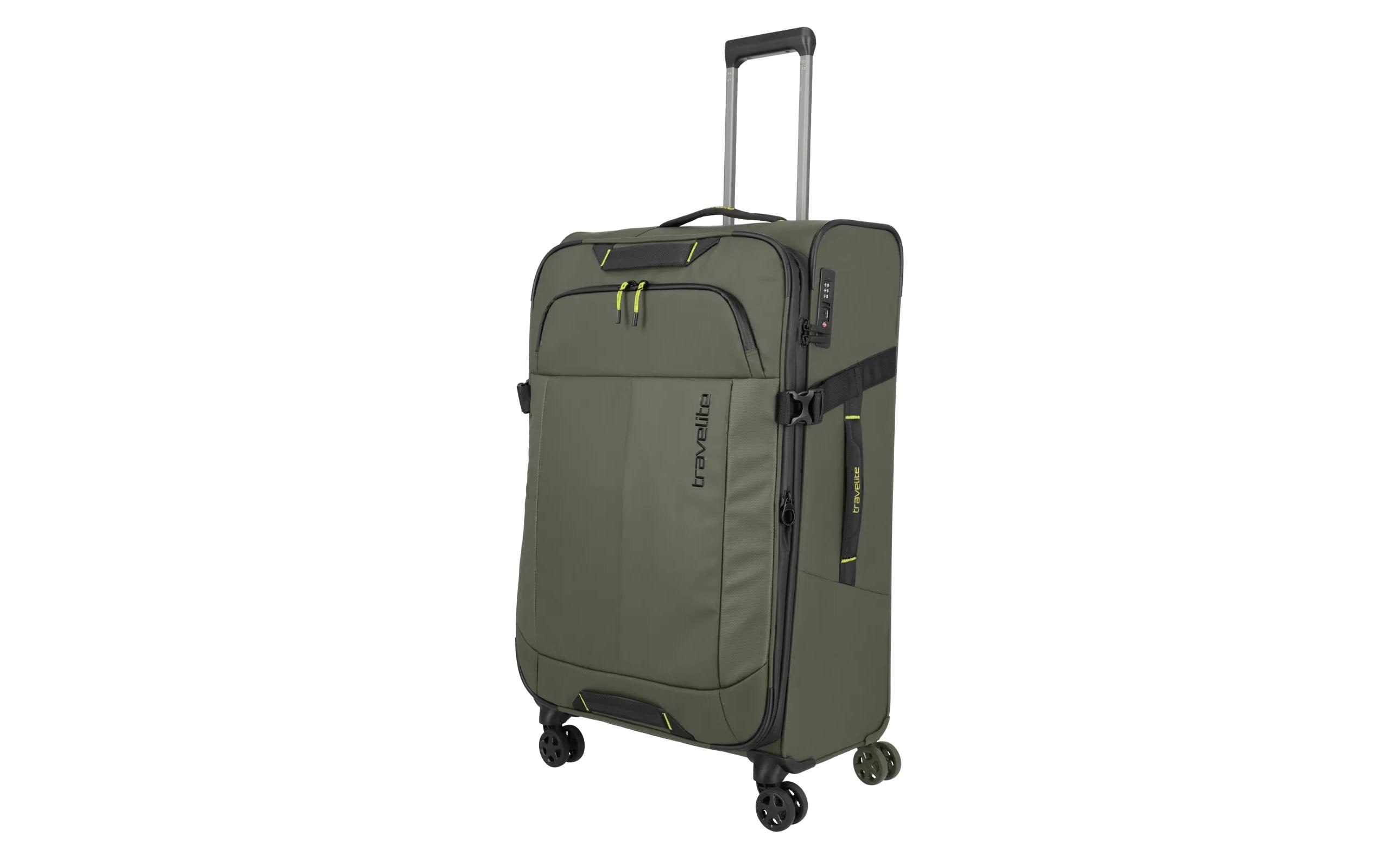 Briize Trolley L erweiterbar, Dunkelgrün<br>Reisekoffer