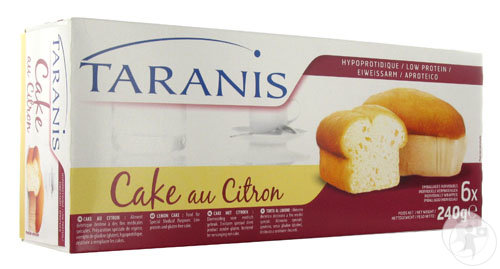 Taranis Cake Au Citron 6x40g