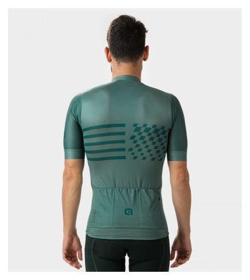 Maillot Manches Courtes Alé Play Vert