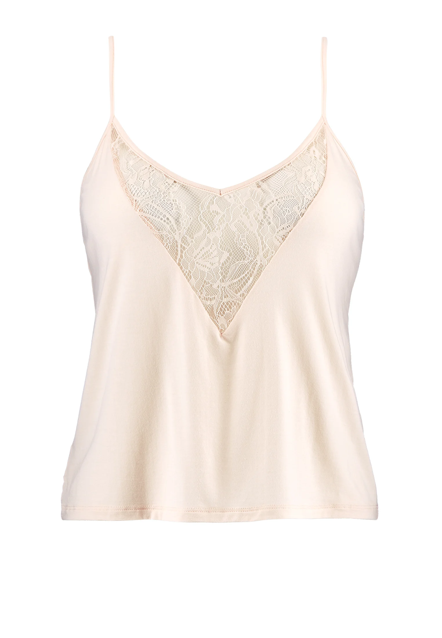 LAZY DAYS - Top à fines bretelles | Rose