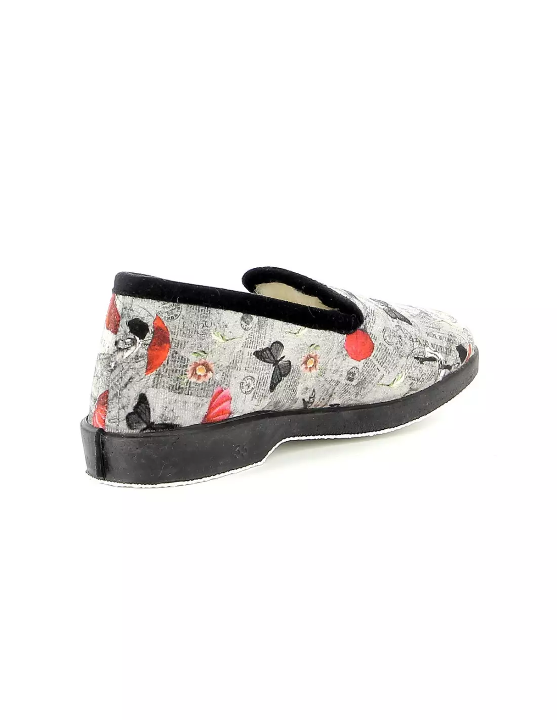 LA MAISON DE L ESPADRILLE 7635 - Pantoufles & chaussons Noir
